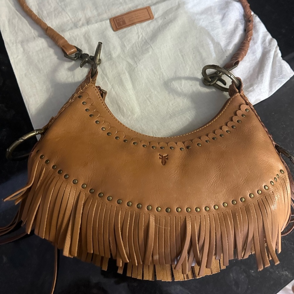 Frye Brown Leather Purse - Great Condition!